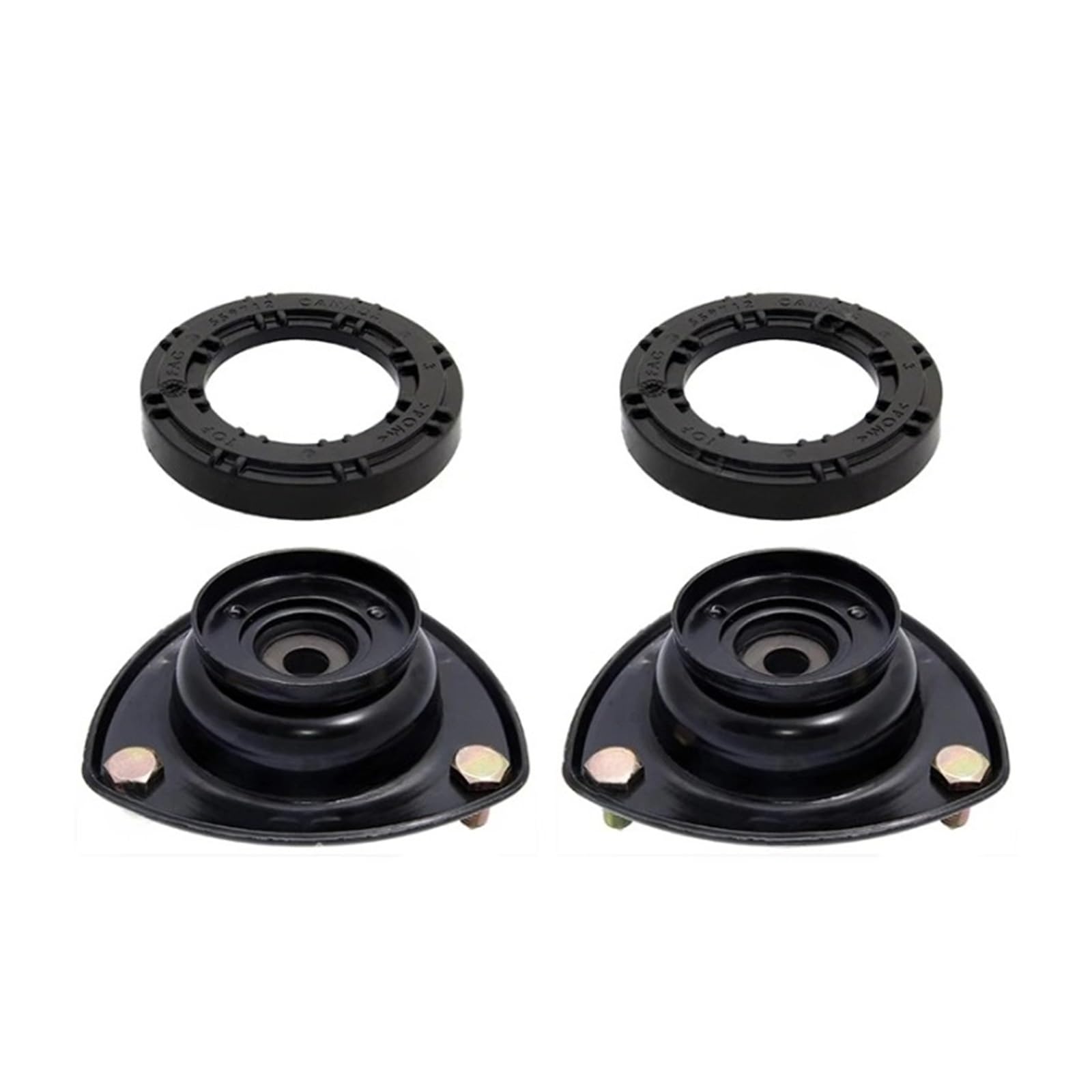 XCVKBA 4PCS Kompatibel for Suzuki Grand Vitara JB420 JB420W Auto Teile Federung Vorne Strut Mount Lager 4181065j00 4174165J00 von XCVKBA