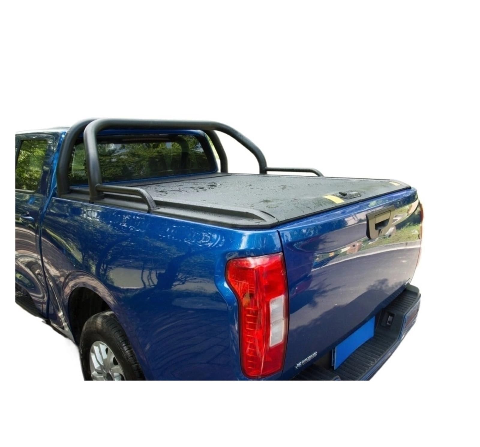 XCVKBA 4X4 Zubehör Pickup Lkw Ladefläche Versenkbare Abdeckung Persenning Abdeckung Rollladen Kompatibel for Hilux Revo Doppel Cab von XCVKBA