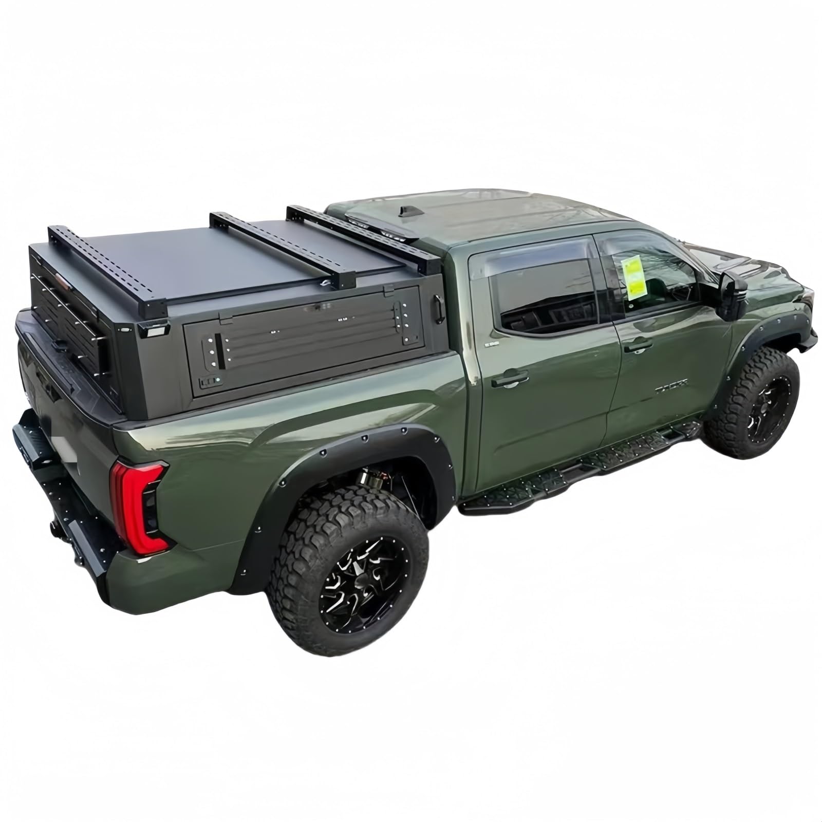 XCVKBA 4x4 Pickup-Bettdecke, Pickup-Truck-Tonneau-Bettdecke, Aluminium-LKW-Bettdecke, kompatibel mit Tundra von XCVKBA