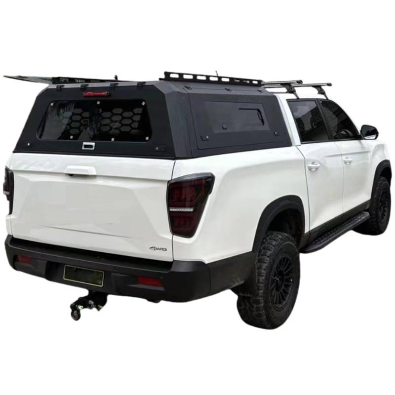 XCVKBA 4x4 Pickup Truck Baldachin Hardtop Kompatibel for Ssangyong Truck Baldachin Camper Truck Bett Baldachin mit Windows von XCVKBA