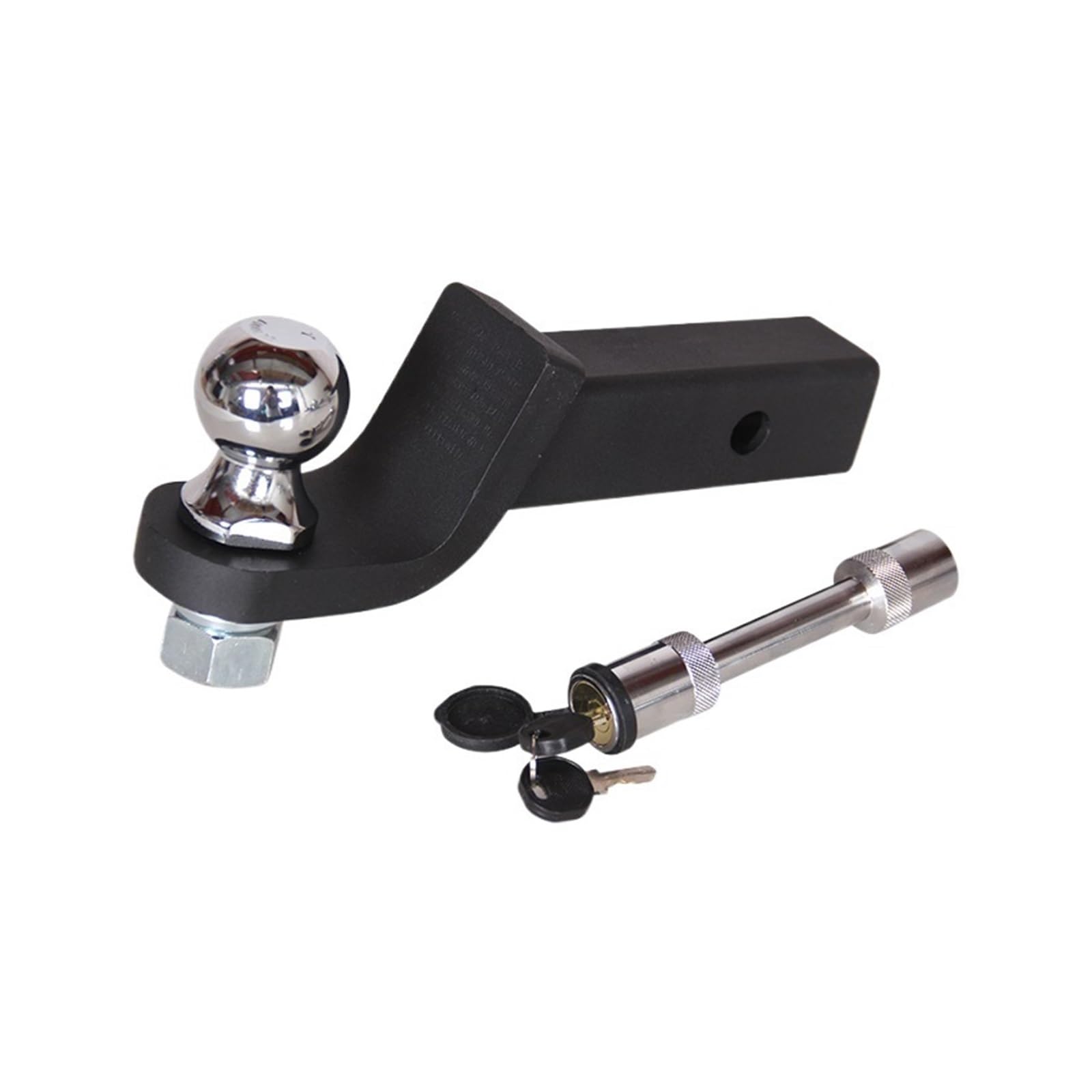 XCVKBA Anhängerkupplung Arm Bar Auto Tow Haken Hinten Anti-kollision Haken Anhänger Zubehör Stoßstange Anhänger Haken Abdeckung Kompatibel for Jeep(G) von XCVKBA