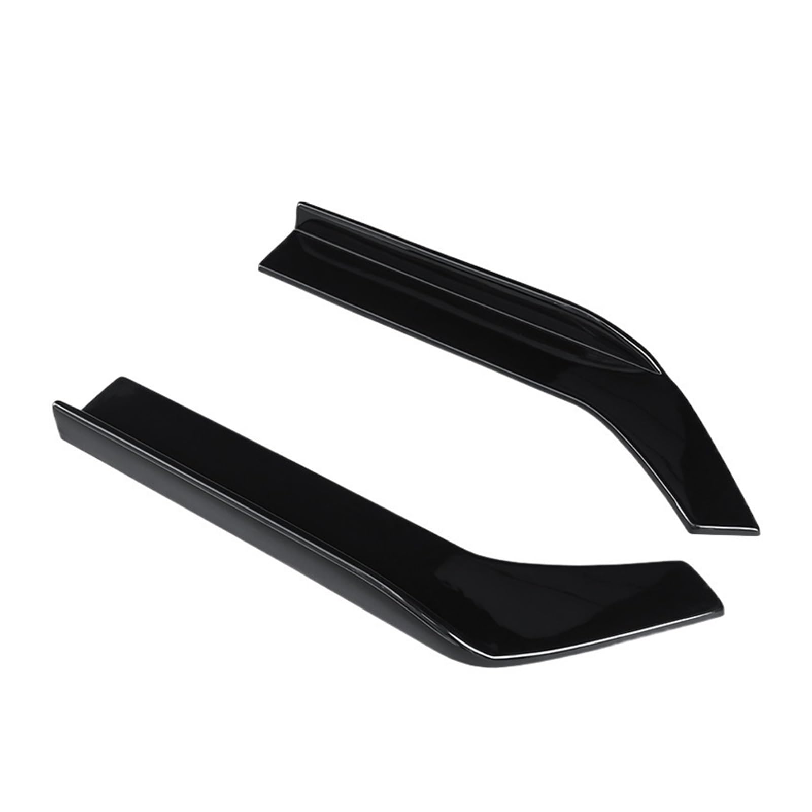 XCVKBA Auto-Heckstoßstangen-Splitter, Schürzen, Kofferraum-Lippenspoiler, Canard-Flügel-Diffusor, Wickelwinkel, Carbon-Look, Zubehör, kompatibel mit Lexus GS 2012 2013 2014 2015 2016 2017 2018 2019 20 von XCVKBA