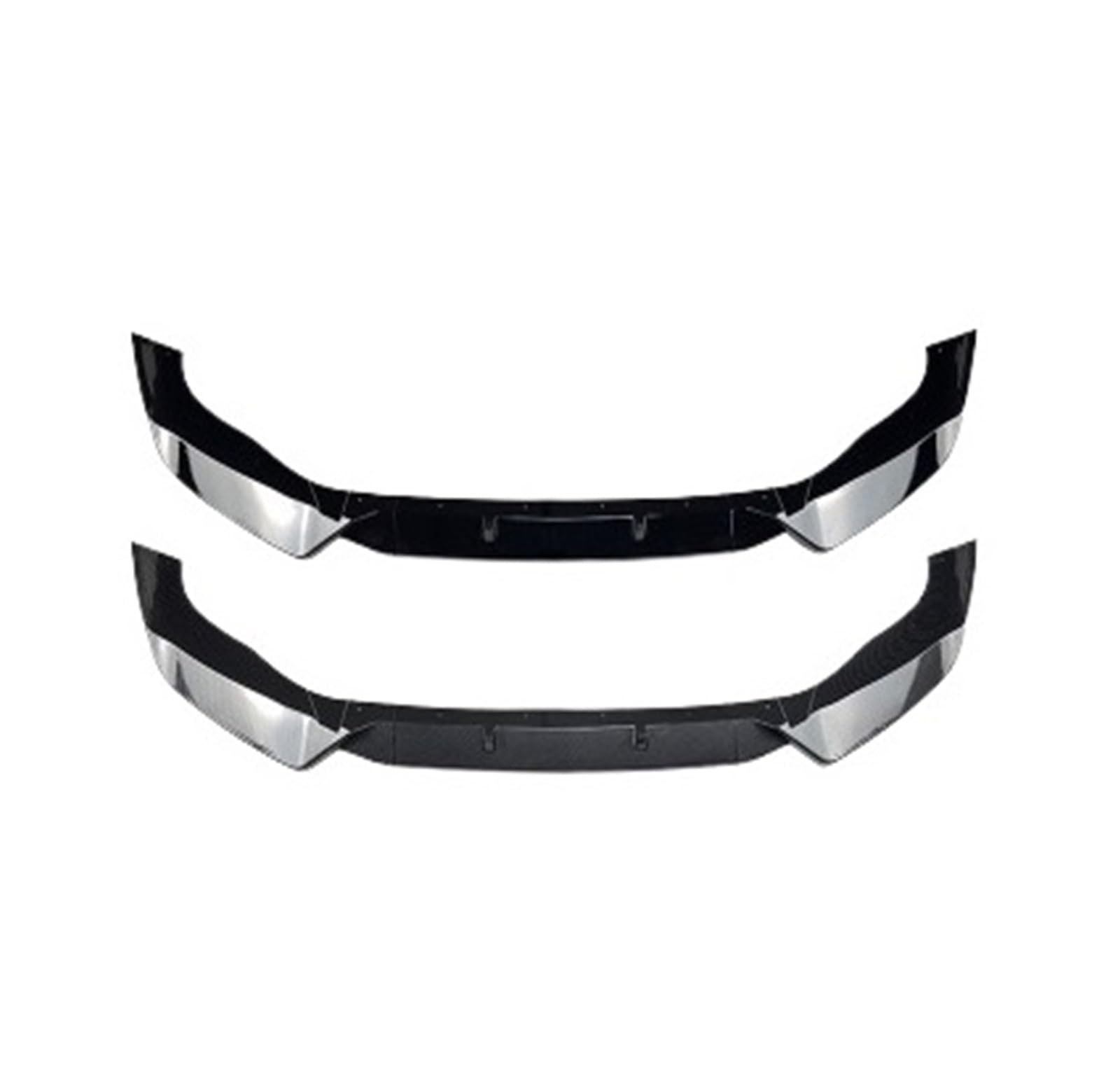 XCVKBA Auto Schutz Frontschürze Front Lip Body Kit Spoiler Splitter Kompatibel for BMW X3 X4 G01 G02 M Pack 2022 2023 + Carbon/Schwarz(Carbon Look) von XCVKBA