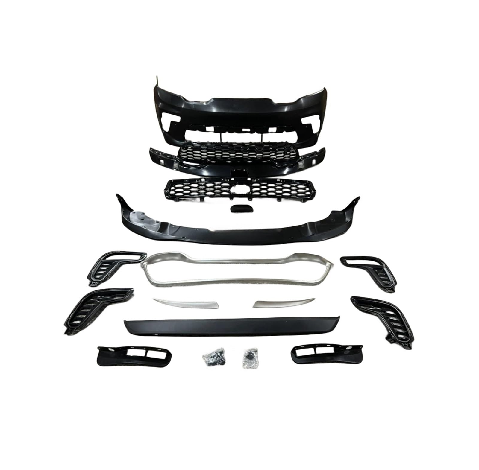 XCVKBA Auto Stoßstange PP Kunststoff Material Design Body Kit Kompatibel for Dodge Durango 2011 2012 2013 2014 2015 2016 2017 2018 2019 2020 2021 2022 2023 von XCVKBA