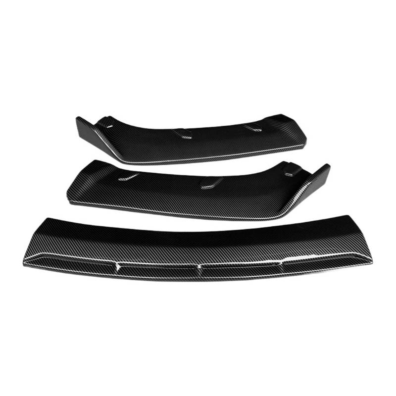 XCVKBA Auto Zubehör Frontschürze Lip Body Kit Kinn Spoiler Diffusor Schutz Carbon Look ABS Kompatibel for Lexus IS300 2017(Carbon Fiber Look) von XCVKBA