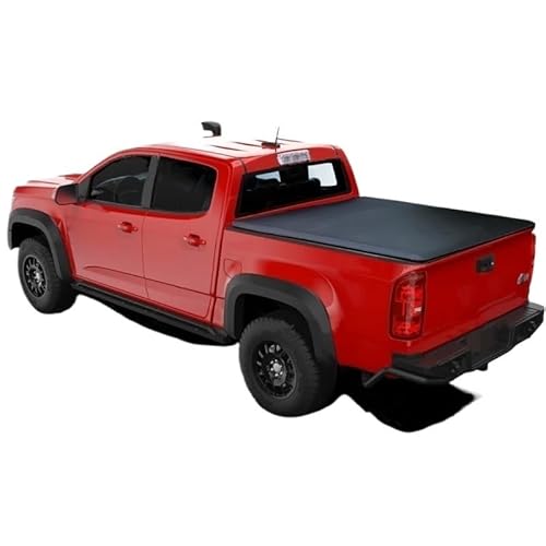 XCVKBA Bestes weiches Vinyl-Rolltop for Aufrollen der Laderaumabdeckung for Pickup-Truck-Ladefläche, Zubehör for Kofferraumdeckel, individuelles Vordach, kompatibel mit RANGER 2014+ von XCVKBA