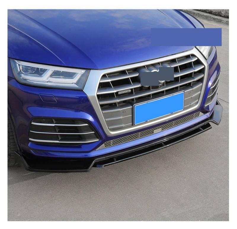 XCVKBA Glänzend schwarz SQ5 Sport Stoßstange vorne Lip Spoiler Schürze kompatibel for Audi 2018–2020 Auto Außenteile Zubehör Body Kit Rock von XCVKBA