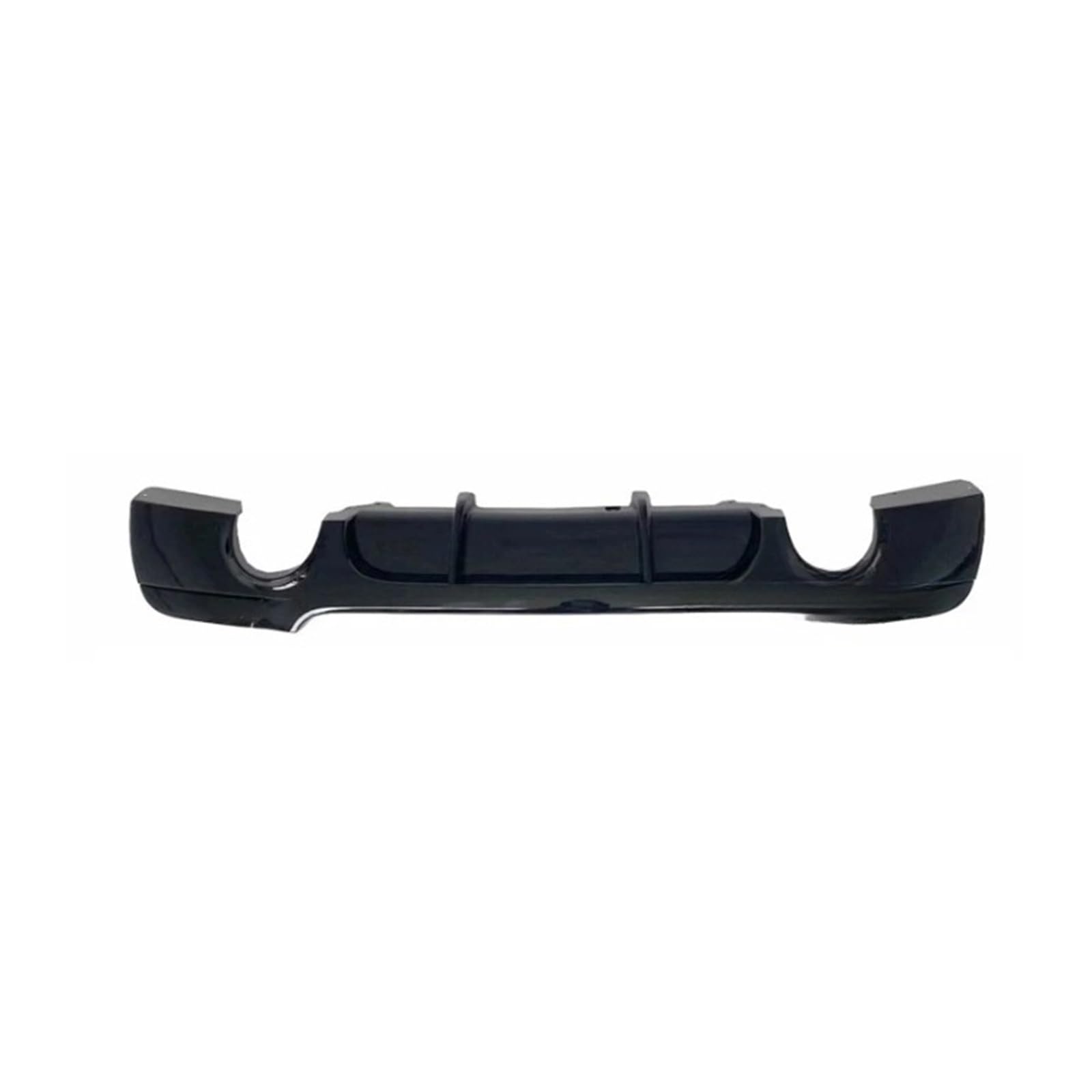 XCVKBA Kompatibel for BMW E92 E93 2007 2008 2009 2010 2011 2012 2013 Heckstoßstangendiffusor ABS-Kunststoff Schwarz Heckdiffusor Stoßstange(E92 E93 bright black-03) von XCVKBA