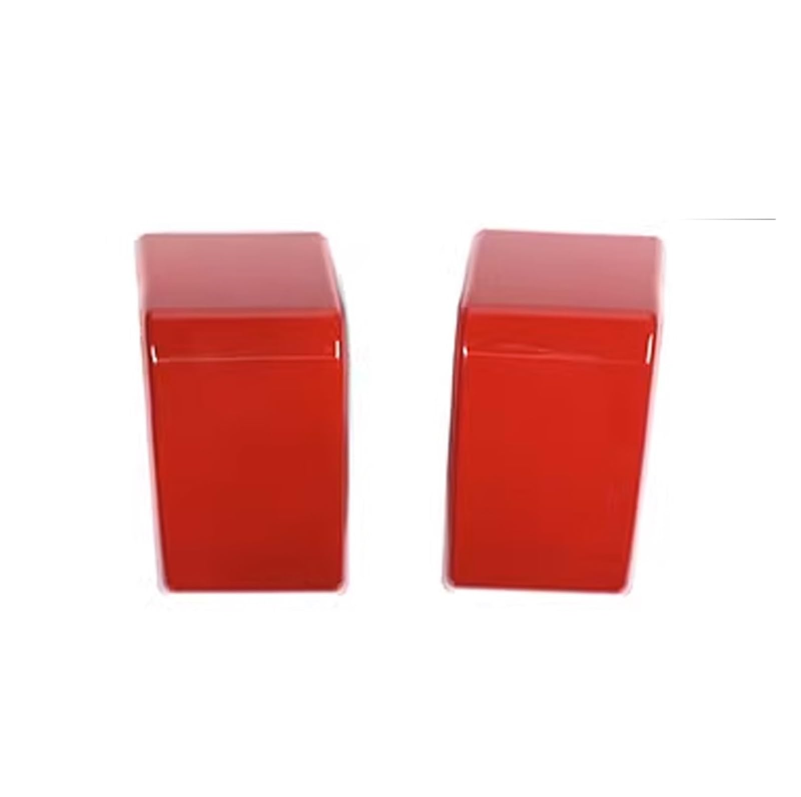 XCVKBA Kompatibel for Great Wall GWM WEY TANK 300 Tank 300 Frontstoßstangenabdeckungen, vordere Stoßstangen-Unterverkleidung, vordere Stoßstangenplattenabdeckung(1 Pair Red) von XCVKBA