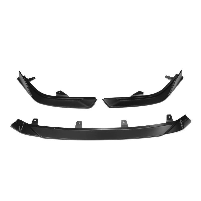 XCVKBA Kompatibel for Lexus ES350 ES300h 2018 2019 2020 Frontschürze Lip Spoiler Abdeckung Körper Kit Unteren Diffusor Seite Splitter Auto zubehör(Matte Black) von XCVKBA