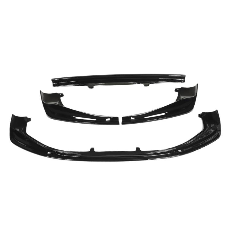 XCVKBA Kompatibel for Lexus IS250/350/200T/300 AWD F-Sport Style 2014 2015 2016, mattschwarz, Auto-Frontstoßstangen-Splitter-Lippen-Set, Diffusor-Spoiler-Körper-Set(Glossy Black) von XCVKBA