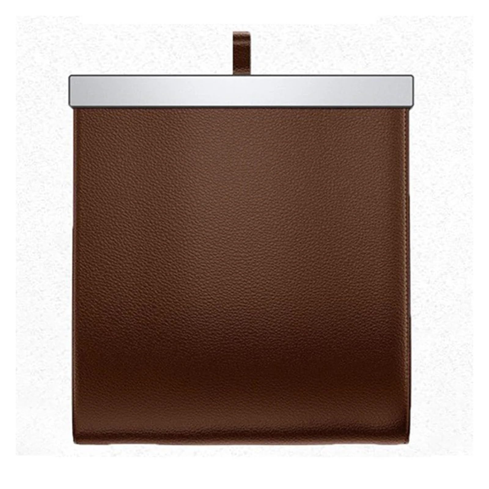 XCVKBA Kompatibel for Tesla Model Y Model 3 Auto-Müllsack Magnetischer Adsorptions-Mülleimer Auslaufsicherer Autositz-Organizer for Aufhängen aus Leder(Brown) von XCVKBA