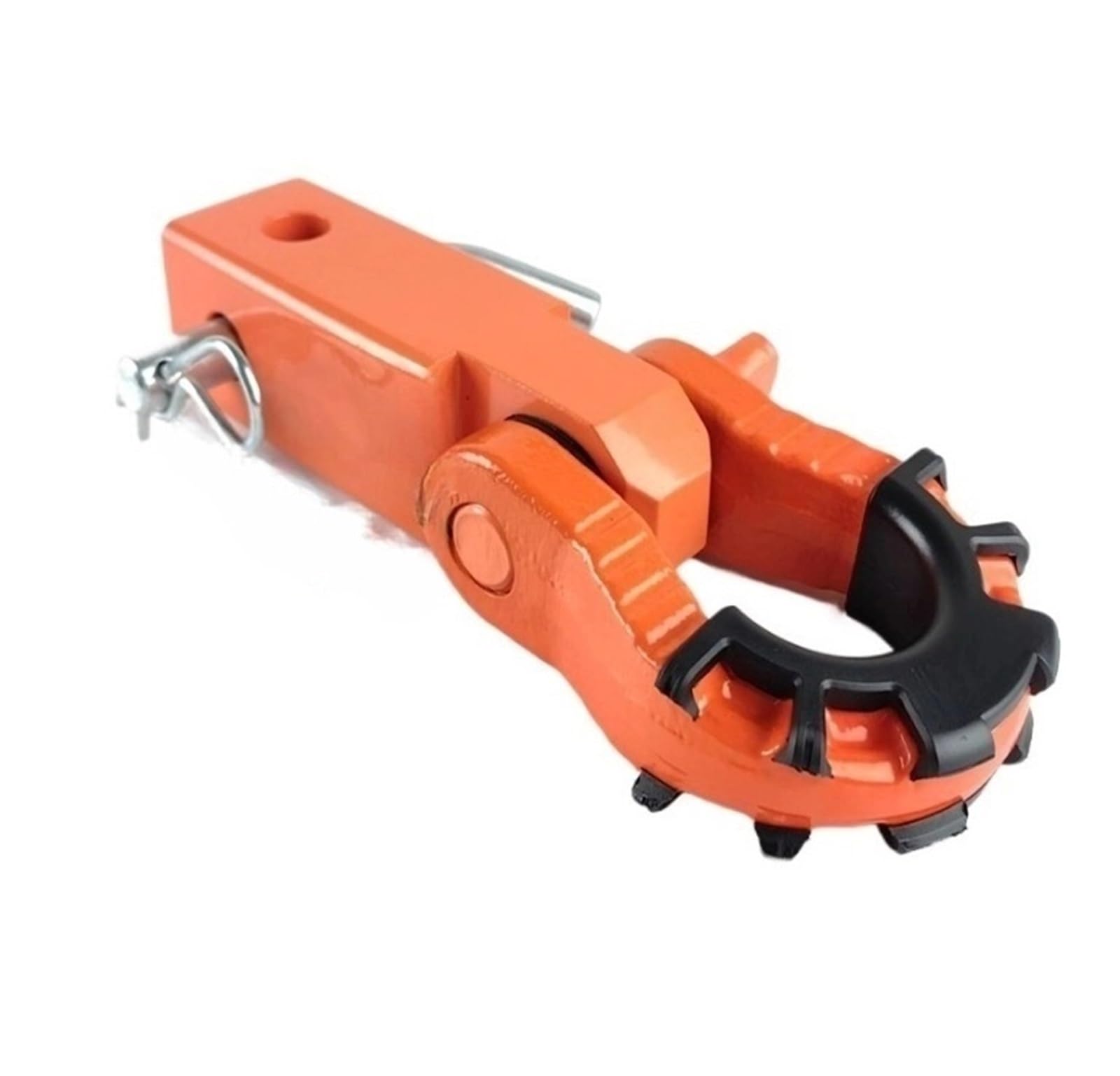 XCVKBA Solide Anhänger Arm Haken Platz Mund Traktion Abschleppen Stecker Kompatibel for Off Road(Orange) von XCVKBA