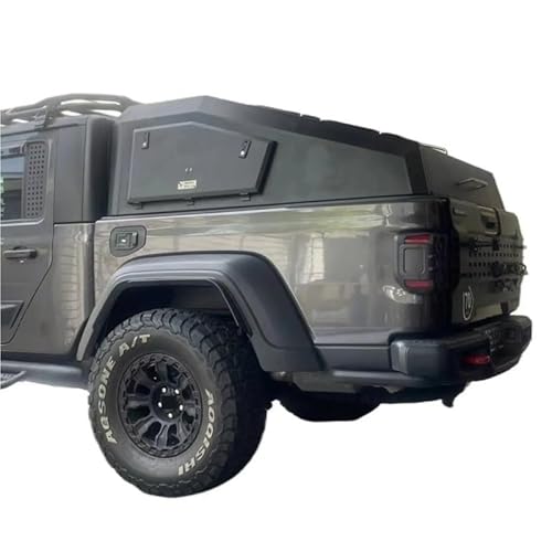 XCVKBA Stahl-Pickup-Truck-Ladeflächen-Hardtop-Abdeckung, kompatibel mit Jeep Gladiator Great Wall Cannon Hardtop-Überdachung von XCVKBA