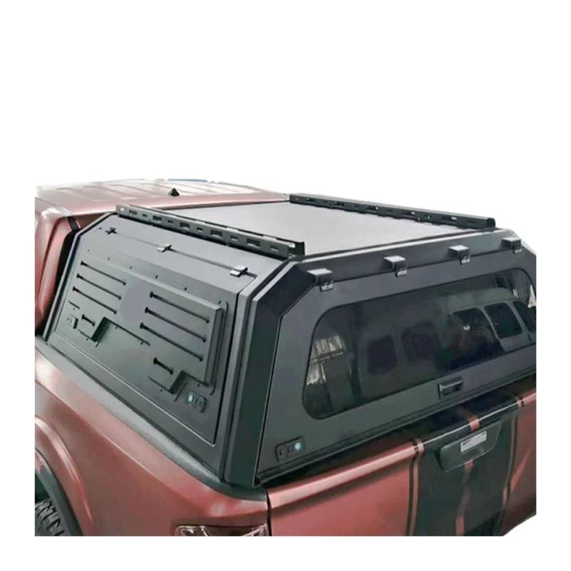 XCVKBA Tonneau-Abdeckung for Pick-up-Trucks aus Stahl, Camper-Topper, Hardtop-Überdachung, kompatibel mit Toyotu Tundra, Hilux Tacoma, for verschiedene Pickup-Trucks von XCVKBA