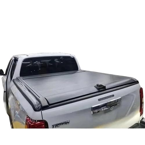 XCVKBA Versenkbare Aluminium-Pickup-Tonneau-Abdeckung, LKW-Ladefläche, Rollendeckel, Tonneau-Abdeckung, kompatibel mit Triton/L200 von XCVKBA