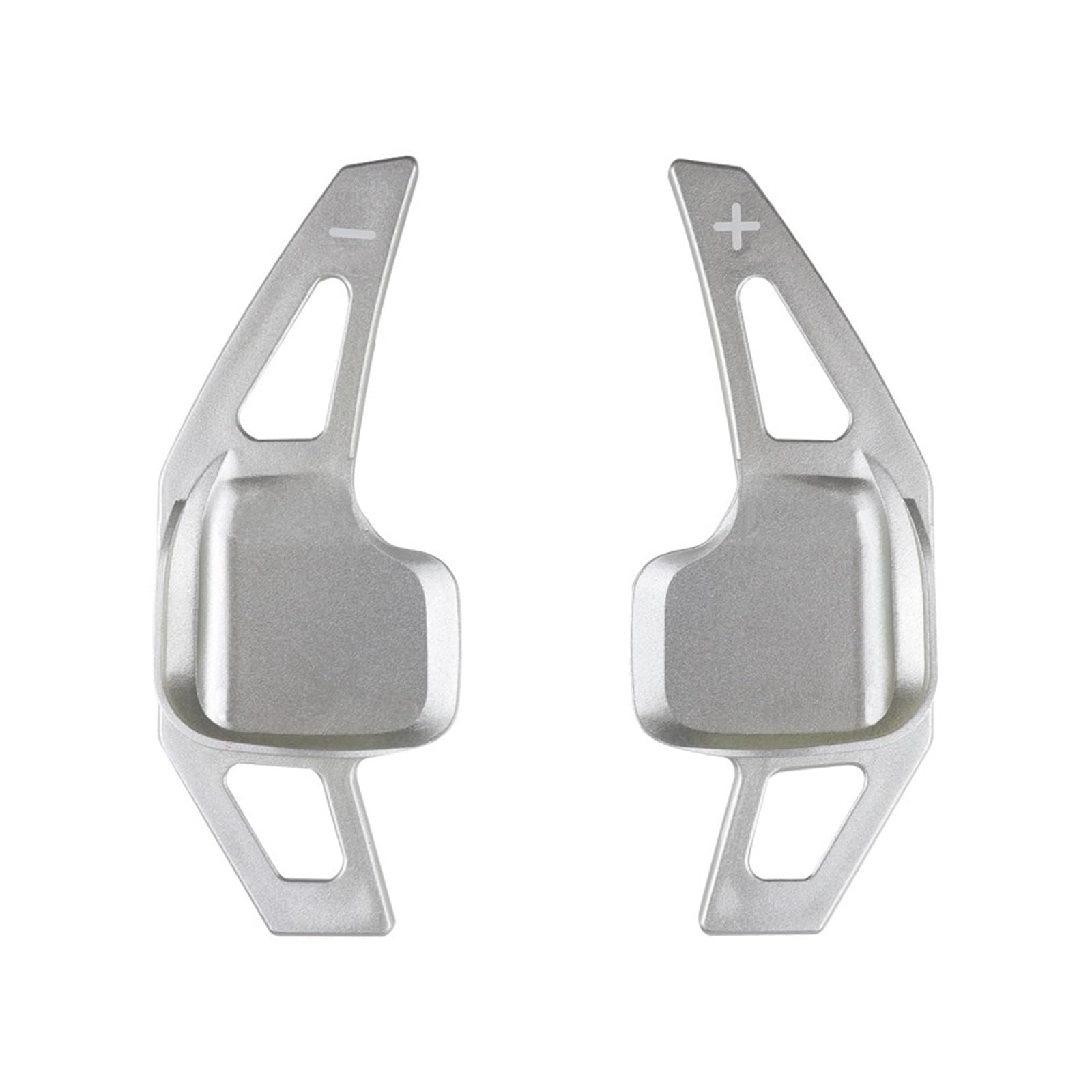 XDETGOK Kompatibel Mit Für 3er F30 LCI/F31 2014 2015 2016 2017 2018 Zubehör-Set Für Auto-Lenkrad-Schaltwippenerweiterungen Car Shift Paddles(Silver) von XDETGOK