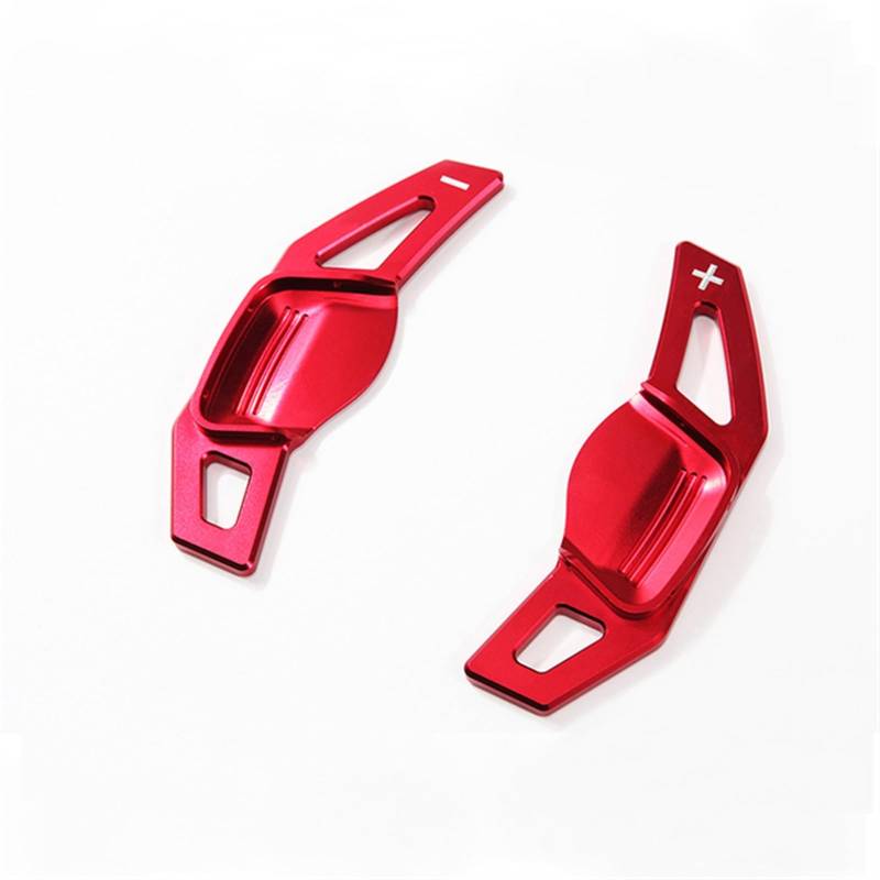 XDETGOK Kompatibel Mit Hyundai Für Genesis Für Coupe 2015-2016 Auto-Lenkrad-Schaltwippen Auto-Schaltwippen Auto-Innenteile Car Shift Paddles(Red) von XDETGOK