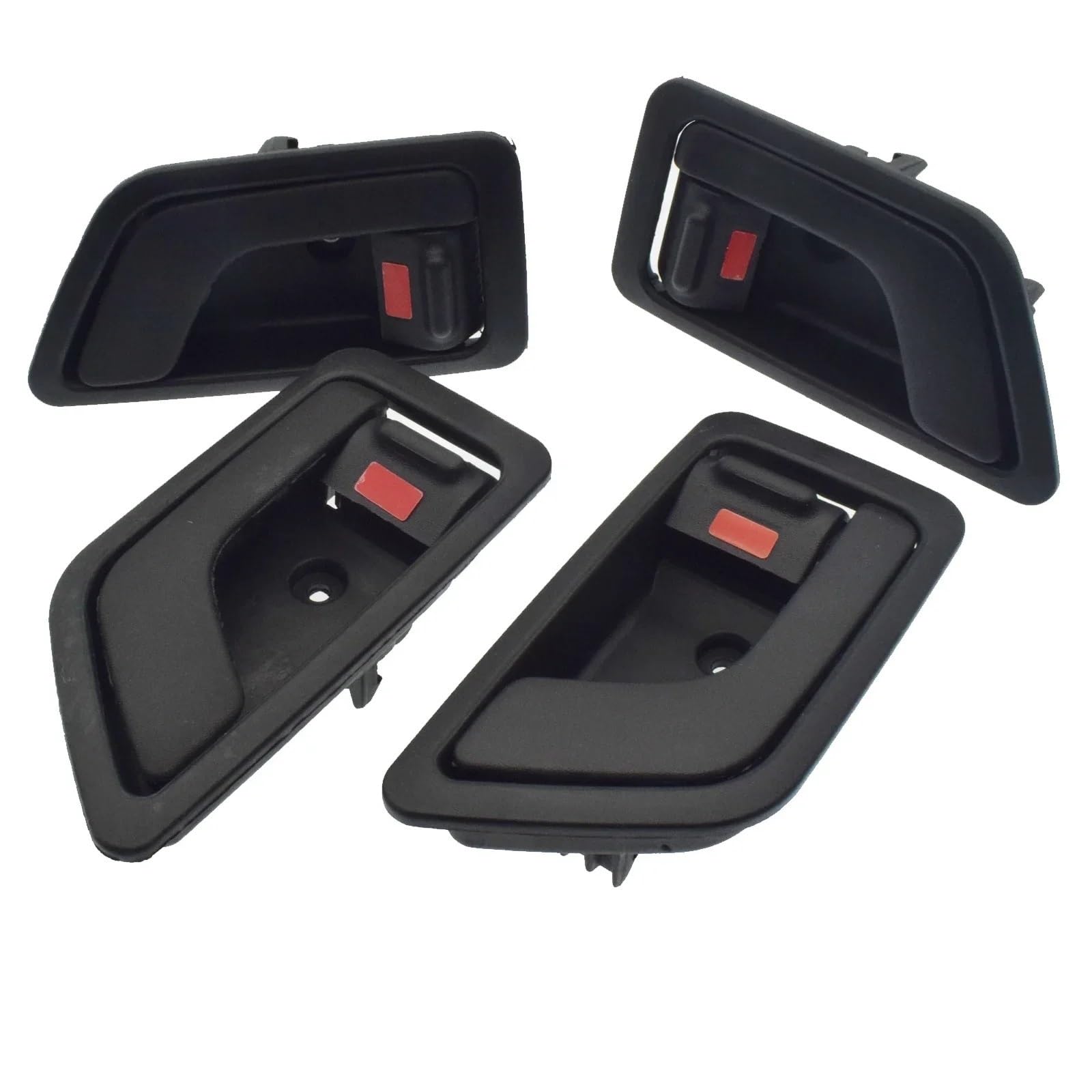 XDETGOK Kompatibel Mit Hyundai Für Inokom Für Getz Innen- Und Innentürgriff Auto-Innentürgriff Styling-Zubehör Teile 82620-1C000-A Auto innentürgriffe(Black 4pcs) von XDETGOK