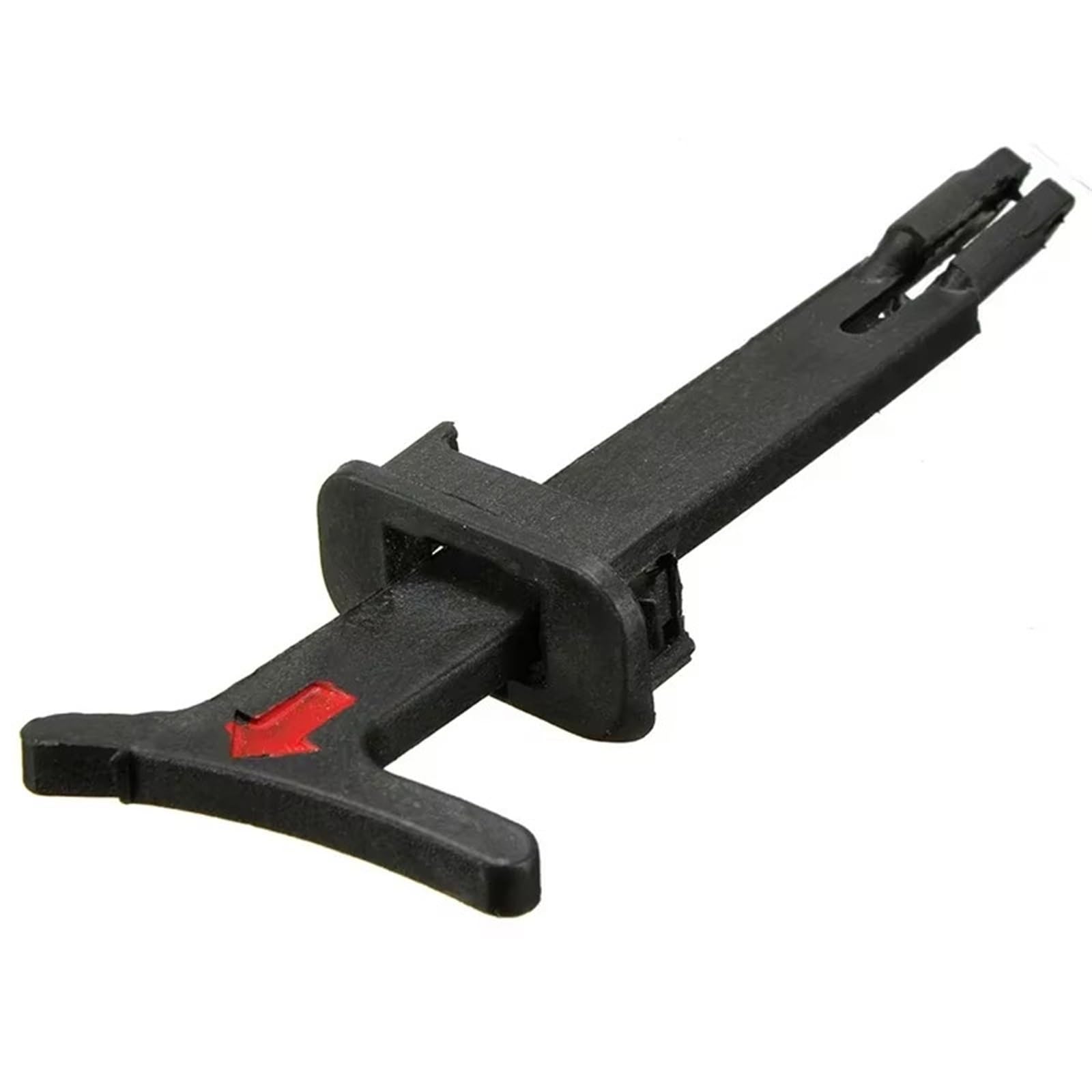 XDETGOK Kompatibel Mit VW Für MK4 1998–2001, 2002, 2003, 2004, 2005, 2006, Motorhaubenentriegelungsgriff, Stangenzugverschluss, Clip-Abdeckungsgriff, OEM: 1J0823593C Motor Hauben AuslöSeGriff von XDETGOK