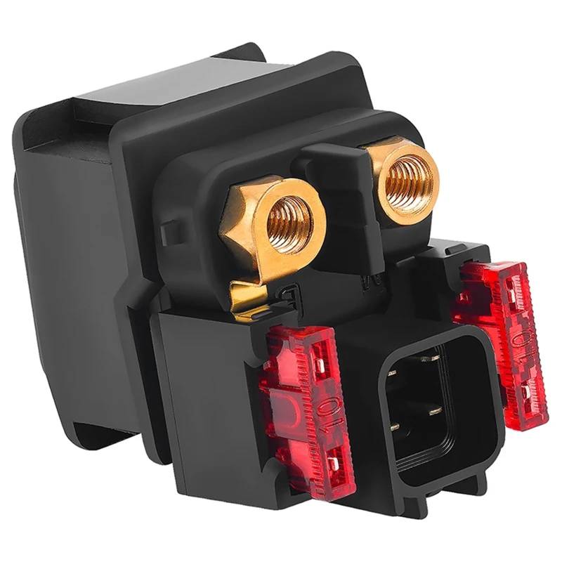 XDETGOK Motorcycle Starter Relay Kompatibel Mit Ducati Für Hypermotard 2013–2016, Motorrad-Startermagnet-Ersatzteile, Startermotor Für Relais-Magnetventil 39740081B von XDETGOK