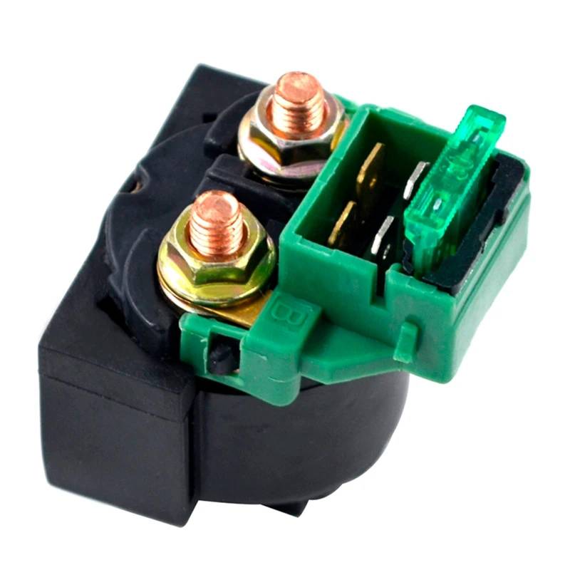 XDETGOK Motorcycle Starter Relay Kompatibel Mit NT650 Hawk 1988–1991 Für Steed 400 NV400 1992–1997 Starter Für Relais-Magnetventil-Ersatzteile 35850-425-017 von XDETGOK