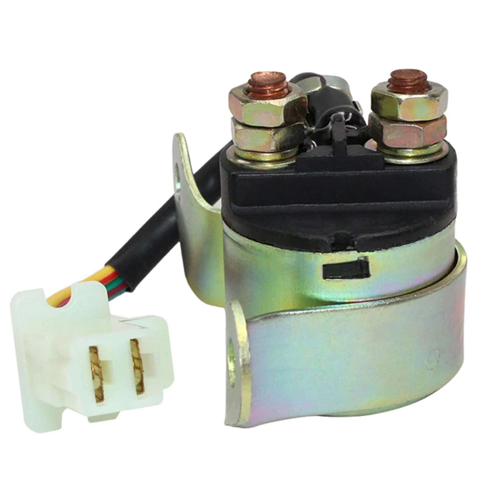 XDETGOK Motorcycle Starter Relay Kompatibel Mit Suzuki Für VX800 1990–1997, Für GS700 1985–1987, Für GV1400 1986–1989, Motorrad-Startermagnet Für Den Austausch des Relais von XDETGOK