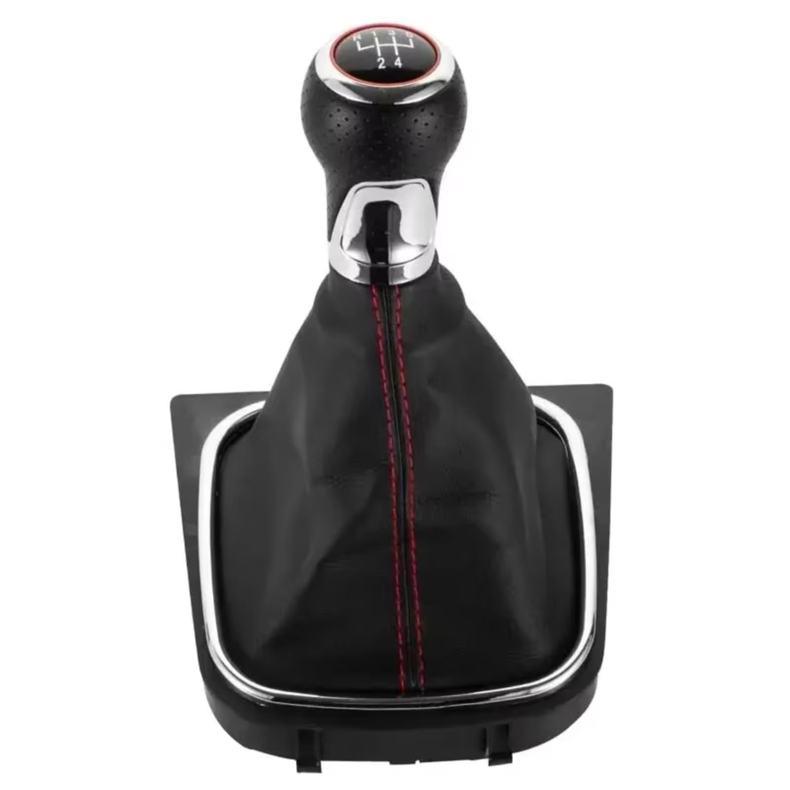 XDETGOK Schaltknäufe Kompatibel Mit Für Golf 5 6 MK5 6 Für Scirocco 2009 Für Octavia 5 6-Gang-Autoteile Auto-Schalthebelkopf-Schaltadapter Auto-Schalthebel(5-Speed) von XDETGOK