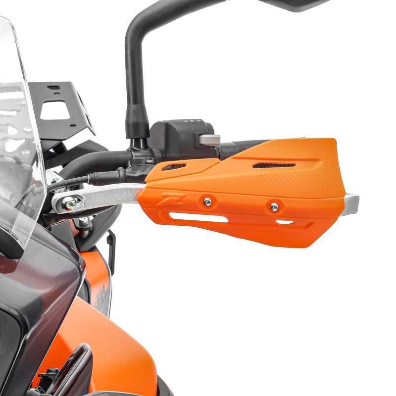 Handprotektoren für Yamaha XT 660 R/X/Z Tenere XDure XD4 orange von XDURE