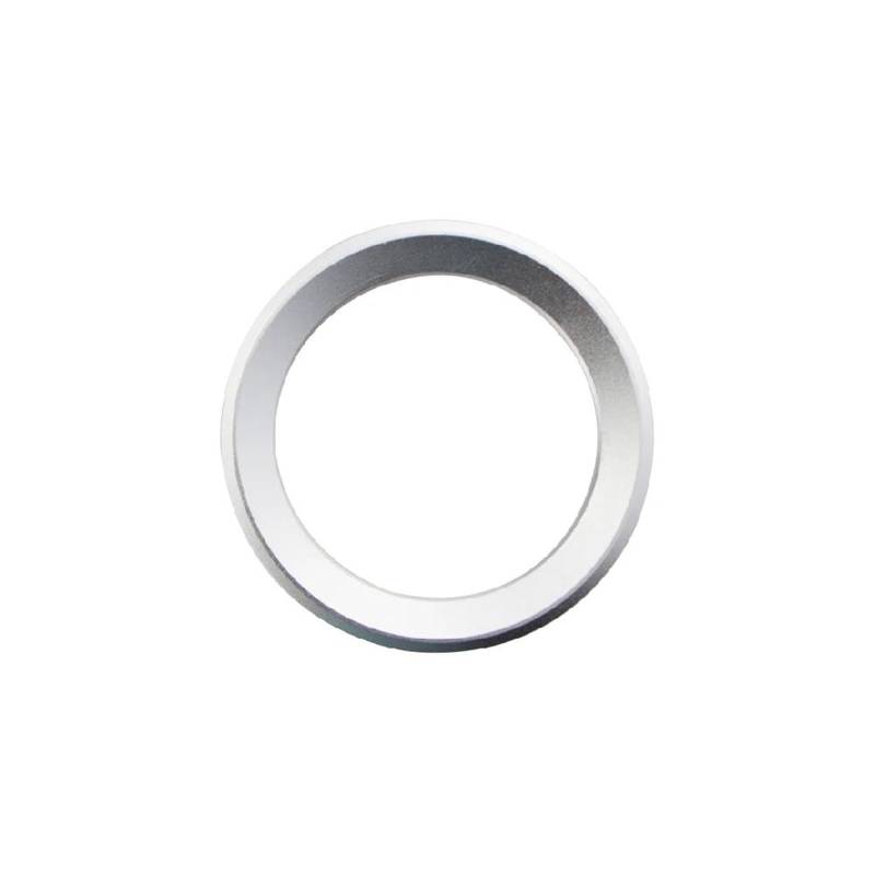 Auto Lenkradschale Für 1 2 3 5 Serie 2011-2021 M3 M5 E36 E46 E60 E90 E92 F30 F31 F25 Auto Lenkrad Ring Kreis Aufkleber Trim Lenkradabdeckung Schutzhülle(Silver) von XDXLBGDGAN