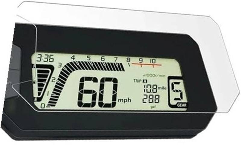 Abdeckung für elektrisches Messgerät, XEBRAD Displayschutzfolie, Motorrad-Armaturenbrett-Displayschutzfolie, for MSX125 Grom CRF300L / Rally 2021+, Displayschutzfolie, Kratzschutzfolie von XEBRAD