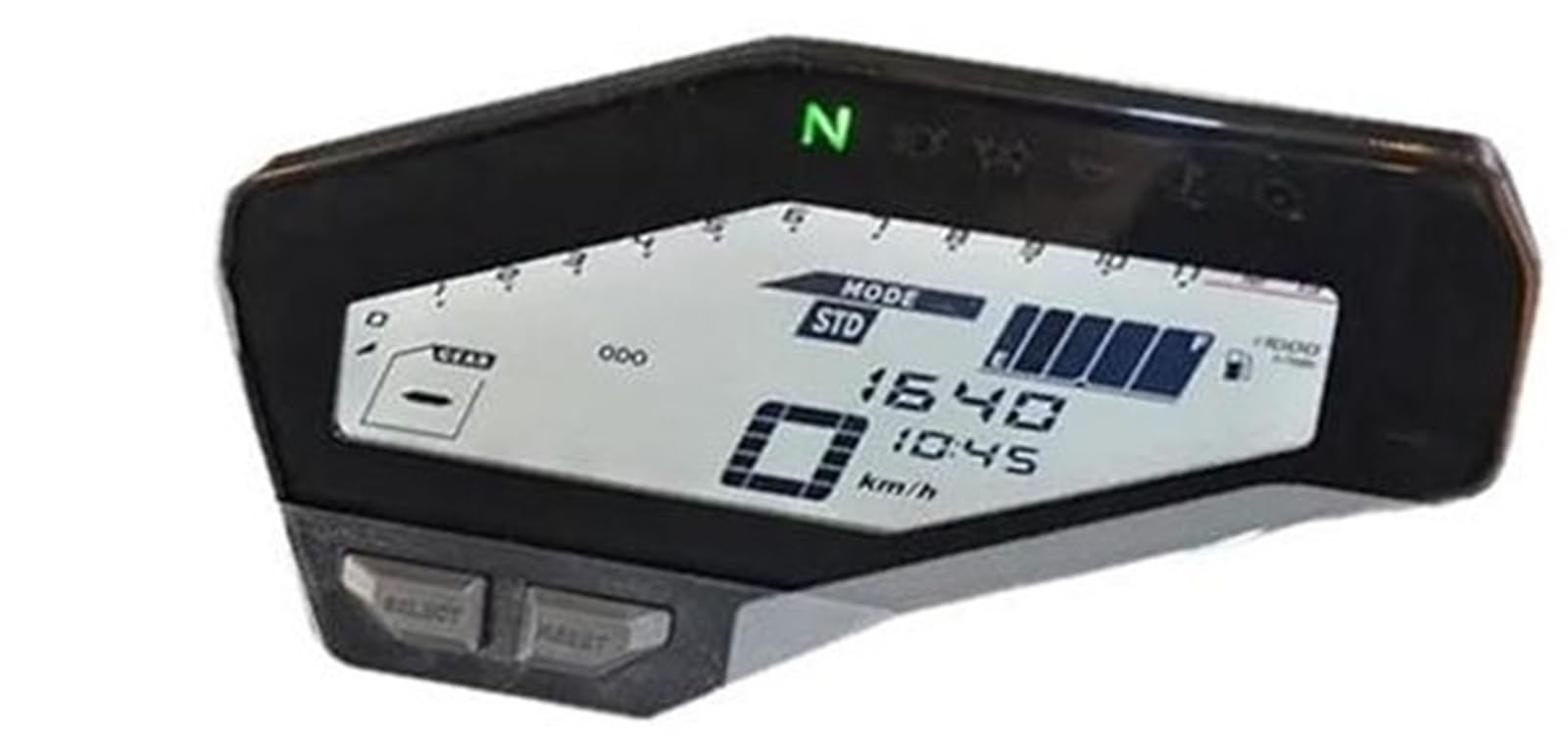 Abdeckung für elektrisches Messgerät, XEBRAD Displayschutzfolie, Motorradfolie, Displayschutzfolie, Aufkleber, Armaturenbrett, Cluster, Kratzschutz, for MT09 MT09 MT 09 MT-09 2013–2020 2019(BLACK 2pcs von XEBRAD