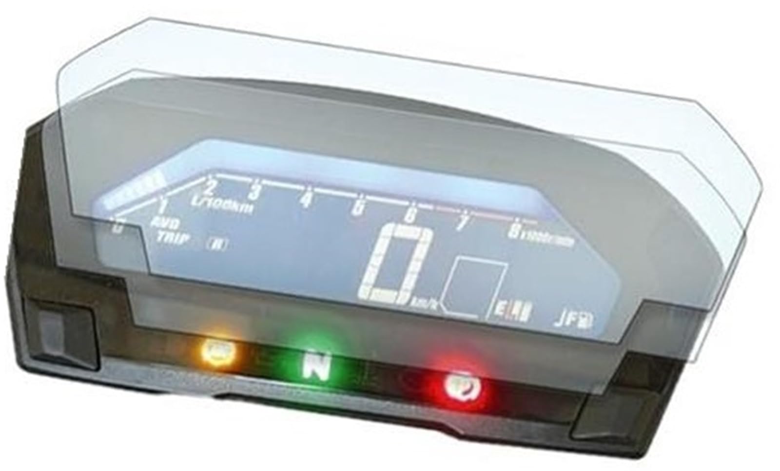 Abdeckung für elektrisches Messgerät, XEBRAD Displayschutzfolie, for NC750 NC750S NC750X 2016–2020, Motorrad-Instrumentenblock, Kratzbildschirm-Schutzfolie, Armaturenbrett-Displayschutz(BLACK Two sets von XEBRAD