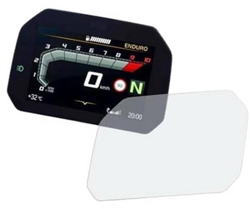 Abdeckung für elektrisches Messgerät, XEBRAD Displayschutzfolie, for S1000R S1000RR S1000XR S 1000 R RR XR Zubehör Motorrad Cluster Kratzschutzfolie Armaturenbrett Displayschutzfolie von XEBRAD