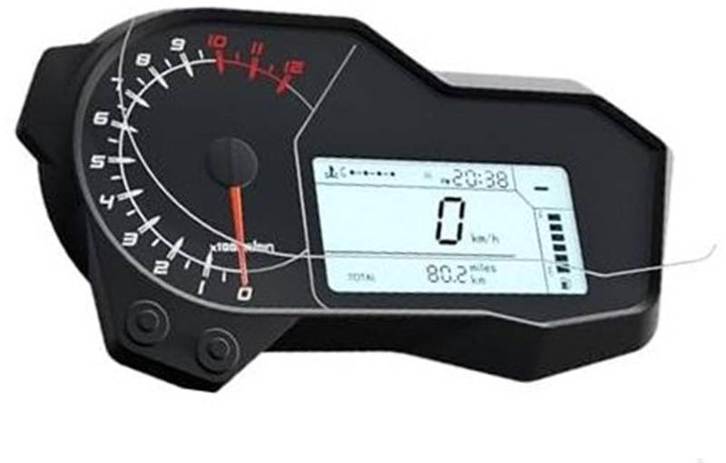 Abdeckung für elektrisches Messgerät, XEBRAD Displayschutzfolie, for TRK 502 X 502X TRK502X TRK502 Motorrad-Cluster-Kratzschutzfolie Armaturenbrett-Tachometer-Bildschirmaufkleber von XEBRAD