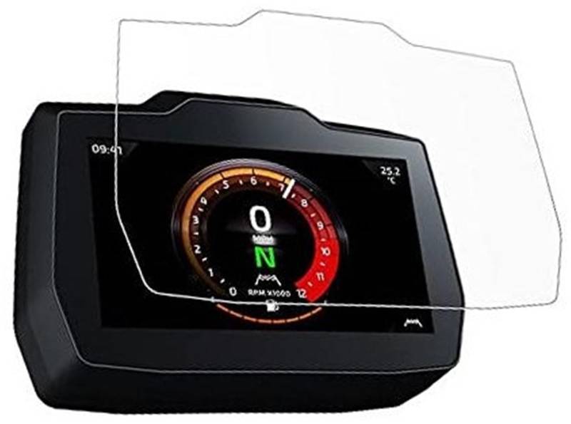 Abdeckung für elektrisches Messgerät, XEBRAD Displayschutzfolie, for Tiger 1200 2022, Zubehör, Tacho-Kratz-Cluster-Display, for Tiger 1200 Motorrad(Black 1 x pcs) von XEBRAD