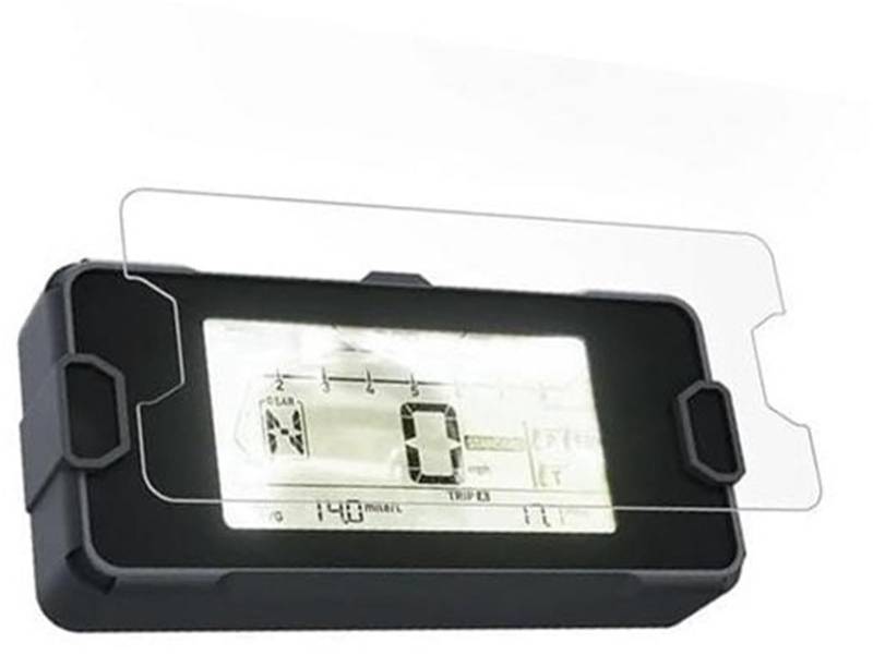 Abdeckung für elektrisches Messgerät, XEBRAD Displayschutzfolie Instrument Cluster Light Shield Schutzfolie Armaturenbrett Displayschutzfolie, for NC700 NC 750 X 2016 2017 NC750X 750X 2021(BLACK B 202 von XEBRAD