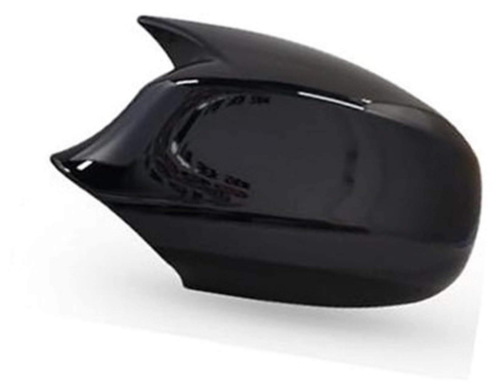 Auto-Außenspiegelschale, XEBRAD Rückspiegelkappe Flügelseitenspiegelabdeckung, for, Facelift-Modell E90 E91 2008–11 E92 E93 2010–13 LCI-Autozubehör(BLACK Black-Right) von XEBRAD