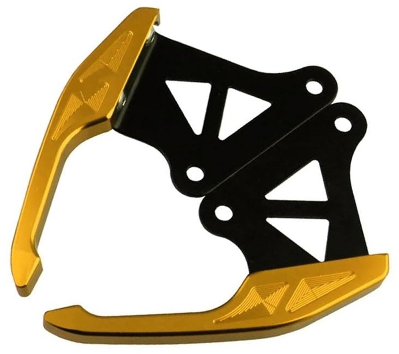 Fahrzeugtür-Dichtungsstreifen, XEBRAD Grom MSX125 SF MSX125SF MSX 125 SF M3, Motorradzubehör Hinterer Beifahrergriff Haltegriff Schiene Armlehne Heckhandlauf(Gold) von XEBRAD