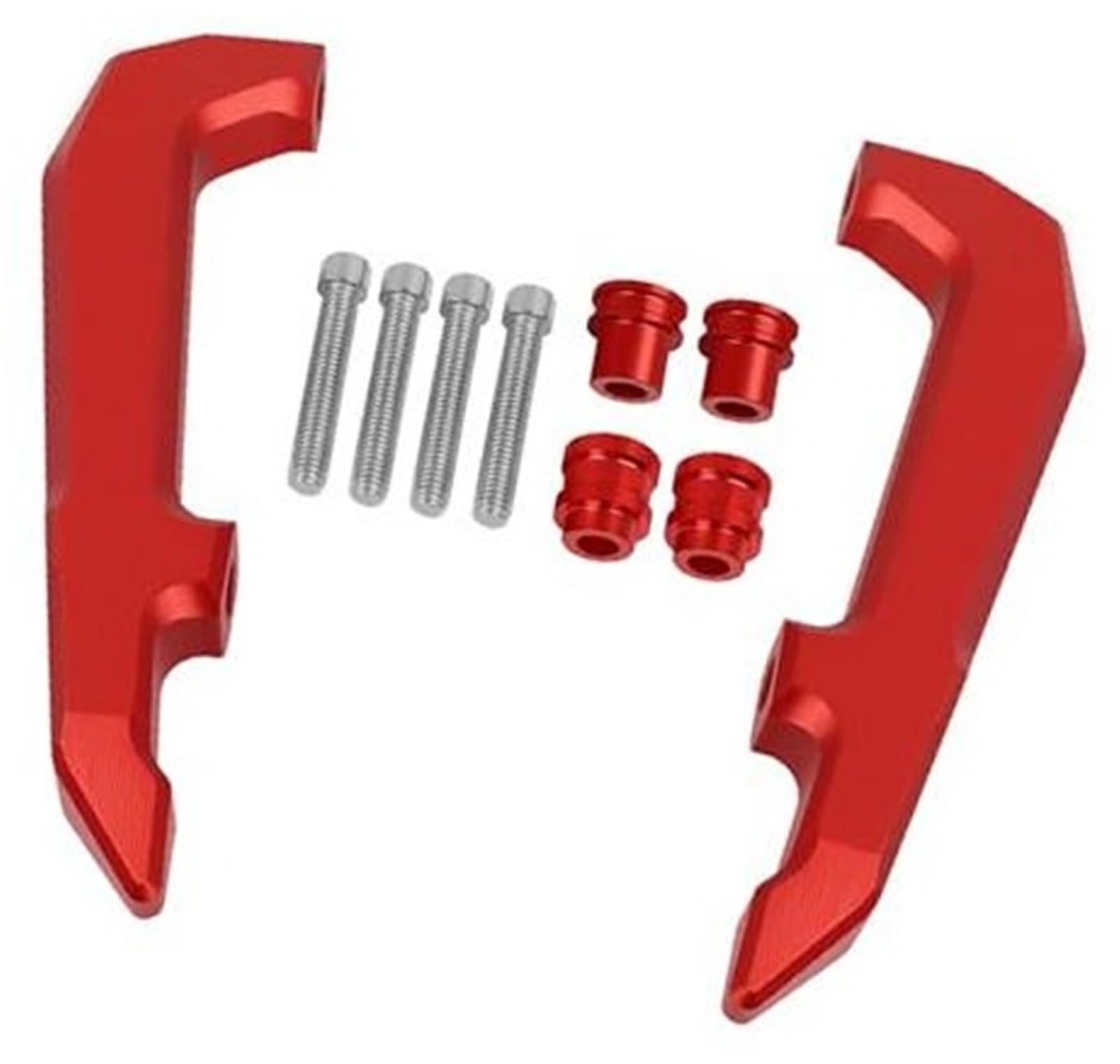 Fahrzeugtür-Dichtungsstreifen, XEBRAD for GROM, MSX125 Msx125 MSX 125 2021 2022 2023 Motorrad Hinten Haltegriff Beifahrersitz Schiene Armlehne Schwanz Handlauf Griff(Red) von XEBRAD