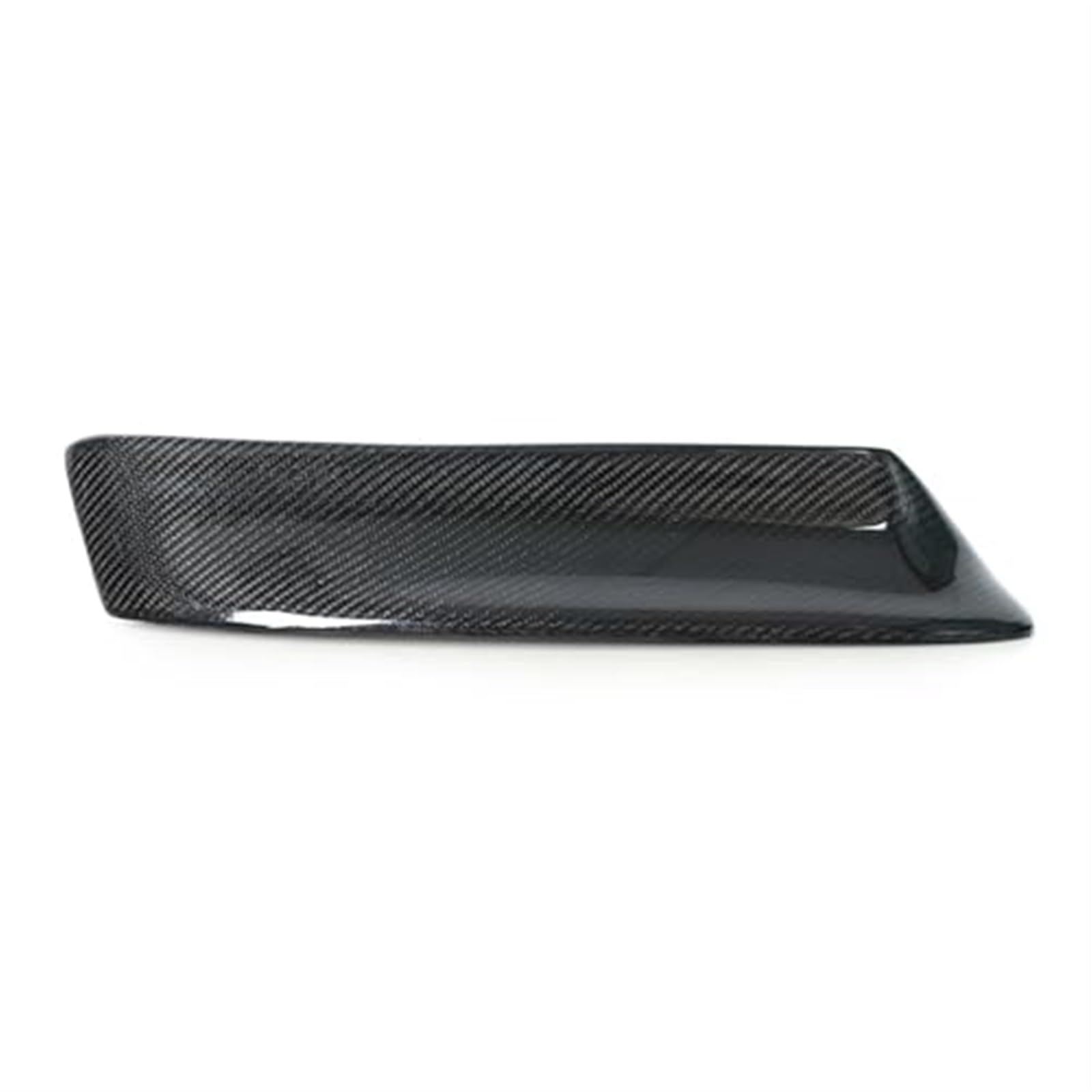 XEBRAD 1 Paar Kohlefaser-Frontlippendiffusor-Spoiler, Frontstoßstangen-Splitterlippe, for, 3er-Serie E46 M3 2D CSL 1999–2006 Auto-Frontstoßstangenlippe von XEBRAD