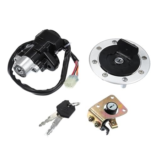 XEBRAD 1 Satz Motorrad-Zündschalter Zylinder Kraftstofftankdeckel Schloss, for Sitz, Schloss mit 2 Schlüsseln, for GSX600 GSX1200 GSXR600 GSXR750 TL1000R TL1000S Katana 600 700 Motorrad-Zündstartschal XEBRAD 1 Satz Motorrad-Zündschalter Zylinder Kraftstofftankdeckel Schloss, for Sitz, Schloss mit 2 Schlüsseln, for GSX600 GSX1200 GSXR600 GSXR750 TL1000R TL1000S Katana 600 700 Motorrad-Zündstartschal von XEBRAD