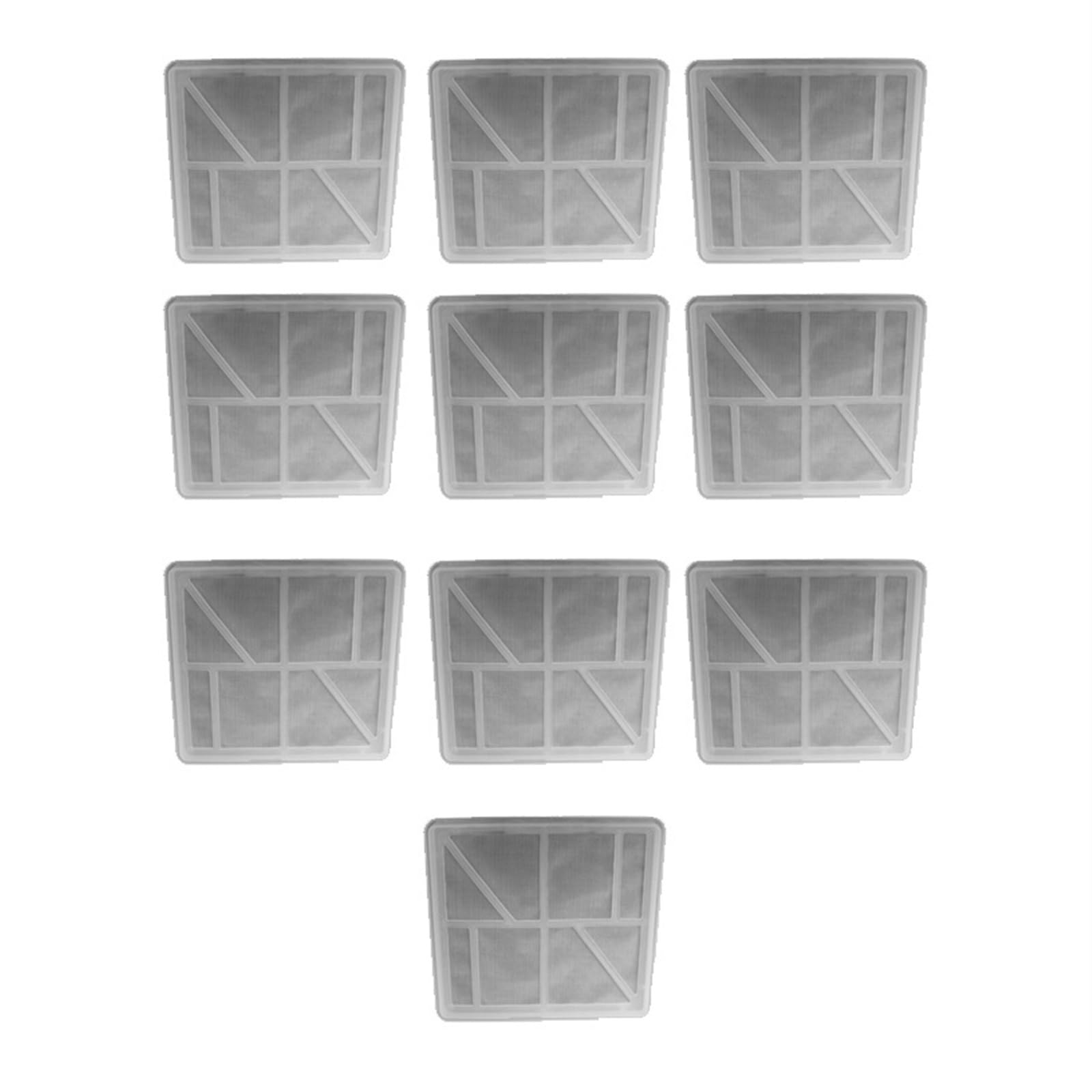 XEBRAD 10 PCS Luftfilter Mesh Innenfilter Ersatz Zubehör, for K750 K760 506 38 75-01 506387501 Luftreiniger für Rasenmäher von XEBRAD