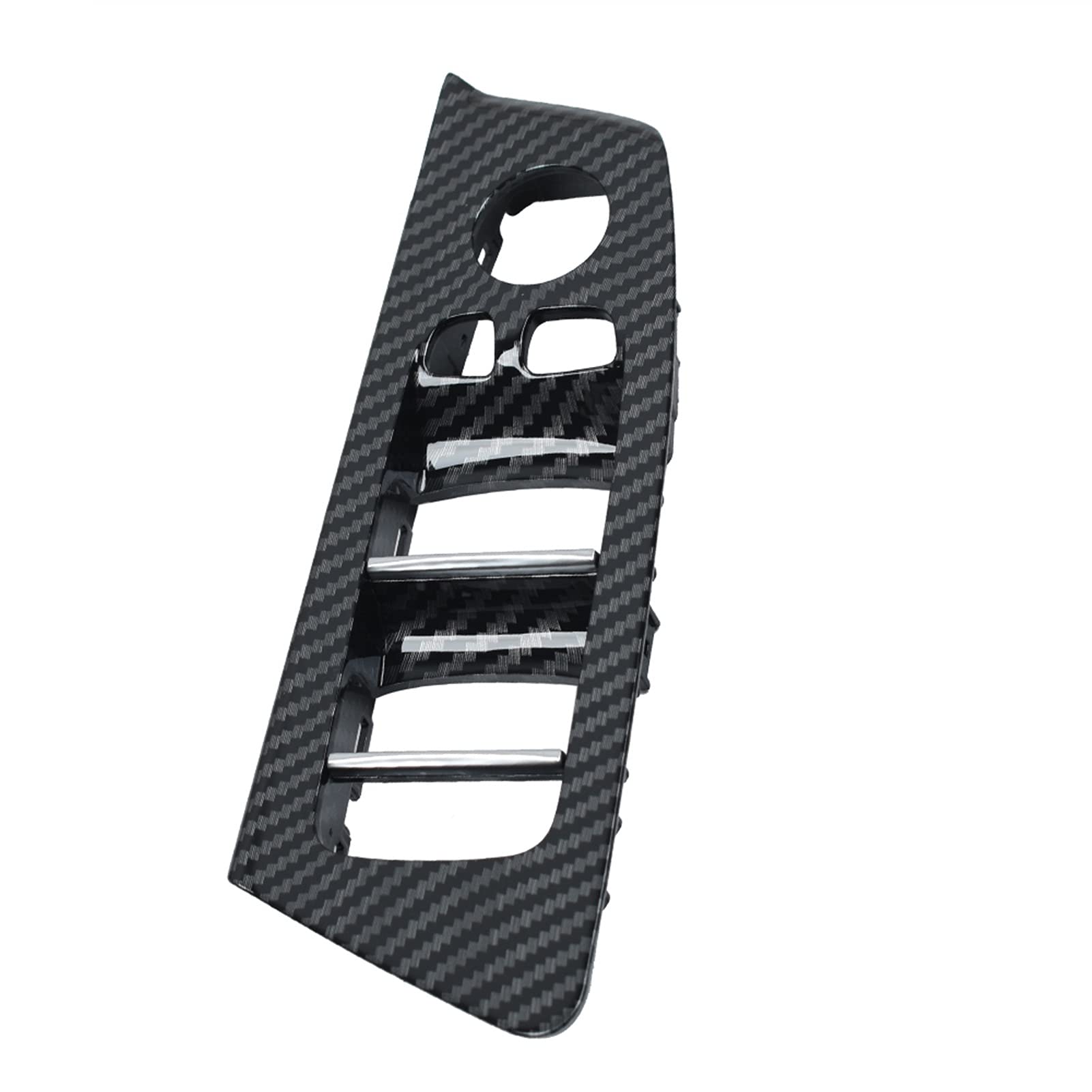 XEBRAD 4 Farben Auto-Innentür-Fensterheber-Schalter-Tastenfeld-Zierabdeckung ersetzen, for, 5er G30 G31 F90 2017-2020 Kfz-Schalterverkleidung(Carbon Front Left) von XEBRAD