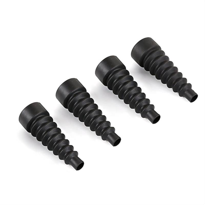 XEBRAD 4PCS Schock Absorbieren Staub Abdeckung Schock-Absorbieren Dorn Turm Staub Abdeckung Fernbedienung Auto Zubehör LT 5T Auto-Stoßdämpferhalterung von XEBRAD