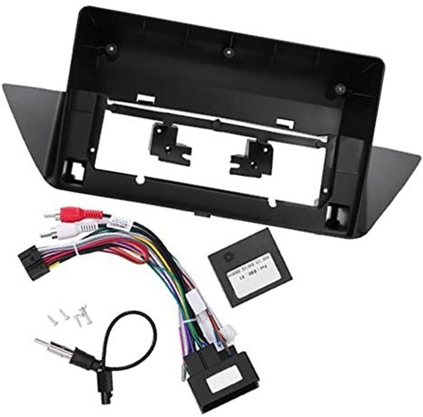 XEBRAD Auto-Armaturenbrett-Installationskit, 10,1-Zoll-Audio-Radio-Stereo-Blendenrahmen, 2DIN-Armaturenbrettrahmen, for X1 E83 2010‑2014 Autoradio-Einbaurahmen von XEBRAD