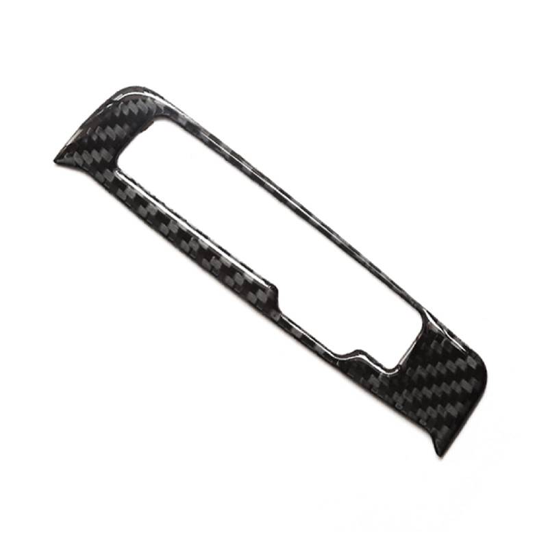 XEBRAD Auto Carbon Fiber Center Control Gangschaltung Panel Schalter Knopf Abdeckung Aufkleber Trim, for, A4 B8 A5 Q5 2009-2013 2014 2015 2016 Kfz-Schalterverkleidung(13 16 RHD) von XEBRAD