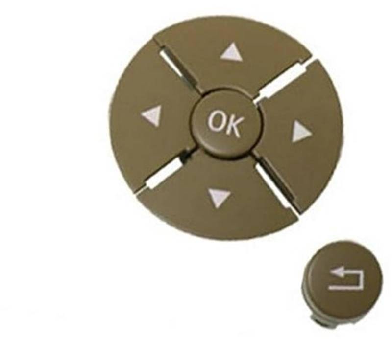 XEBRAD Auto-Tempomat-Knopf, for S CL-Klasse W221 W216 S300 320 S400 S450 500 Links rechts Auto-Lenkradschalter-Steuerknopf-Zierabdeckungssatz Auto-Lenksteuerungstaste(Black 2) von XEBRAD