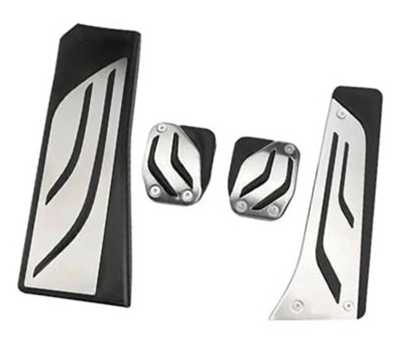 XEBRAD Autopedale, for, 5 6 7 Series E65 E67 E68 F01 F02 F10 F11 F07 F12 F13 Bremse Kupplung Fußstütze Pedal Pad ersetzen(Black MT) von XEBRAD