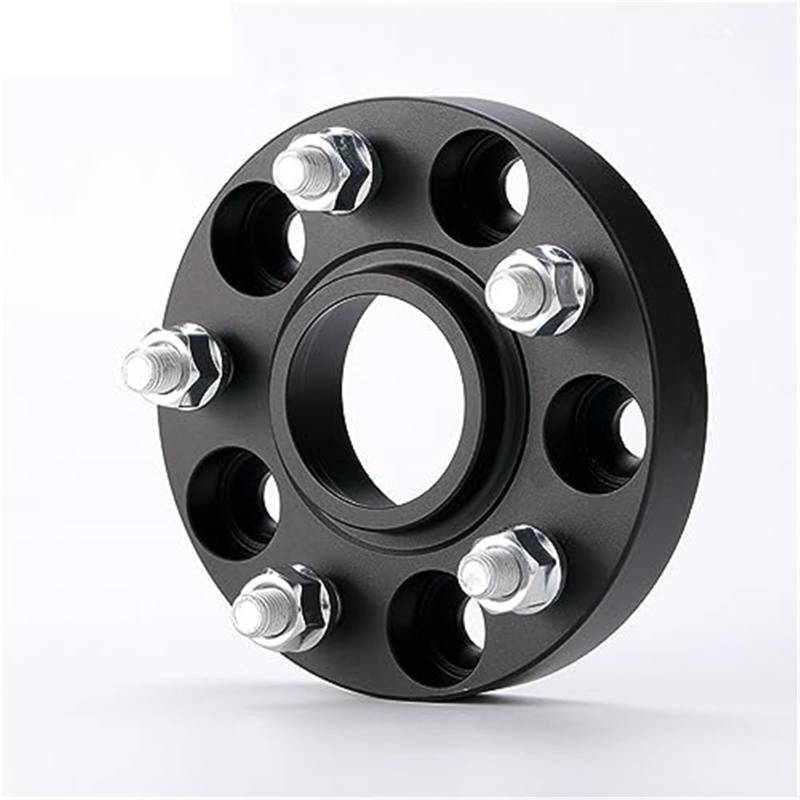 XEBRAD Autoraddichtung 2 Stück (1 Paar) Spurverbreiterung Adapter PCD 5x120 CB 72.6, for Land, for Rover, geschmiedete Spurverbreiterungen aus Aluminiumlegierung Auto-Radnaben-Abstandshalter(Black) von XEBRAD